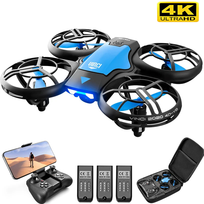 Mini Drone 4k  Wide Angle Camera WiFi