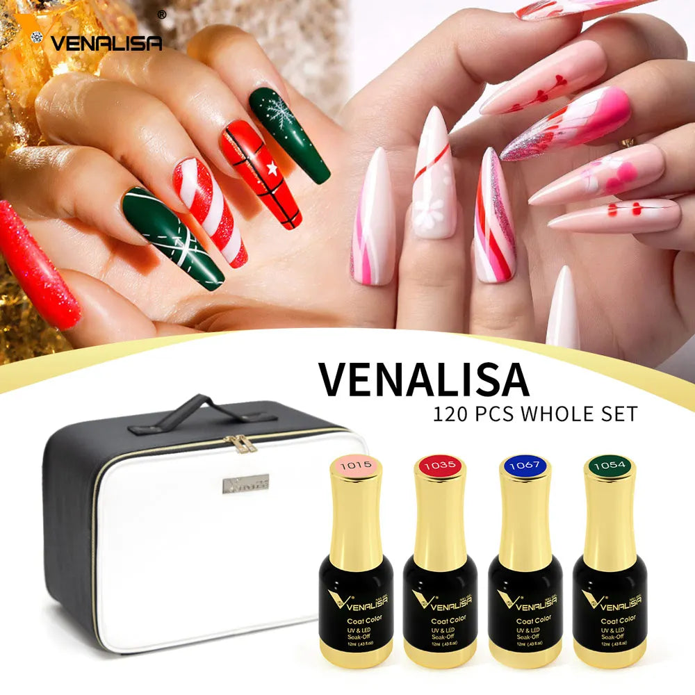 120pcs Gel Polish Set Gel Enamel Kit