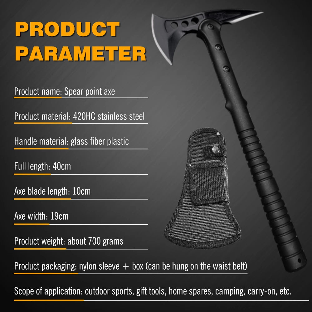 Multifunctional Axe, Tomahawk Sharp Durable