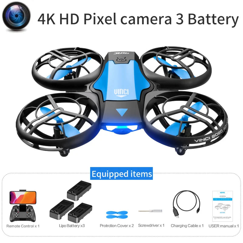 Mini Drone 4k  Wide Angle Camera WiFi