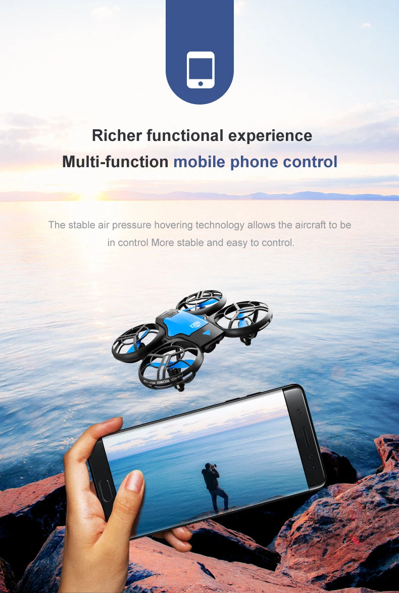 Mini Drone 4k  Wide Angle Camera WiFi